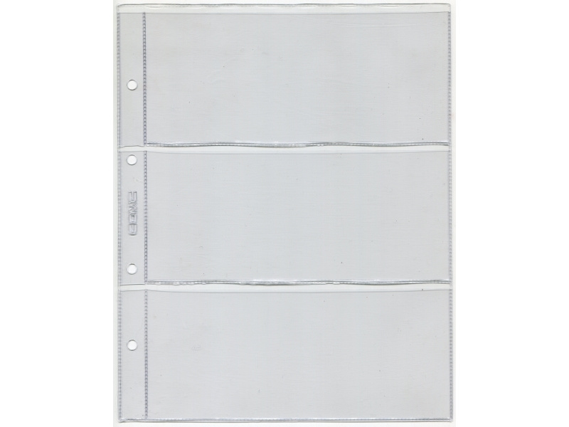 Лист для банкнот на 3 ячейки (формат Optima) фото 2