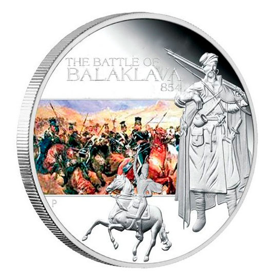 Битва при Балаклаве, серия Известные битвы в истории - Тувалу, 2009 год фото 1