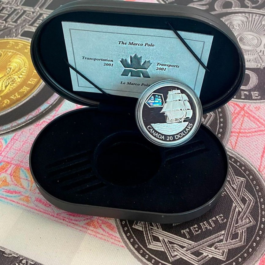 Корабль "Марко Поло", 20 долларов, Канада фото 5