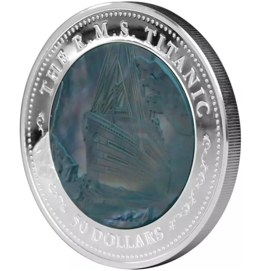Титаник, 50 долларов, о.Фиджи, 2012 год фото 3