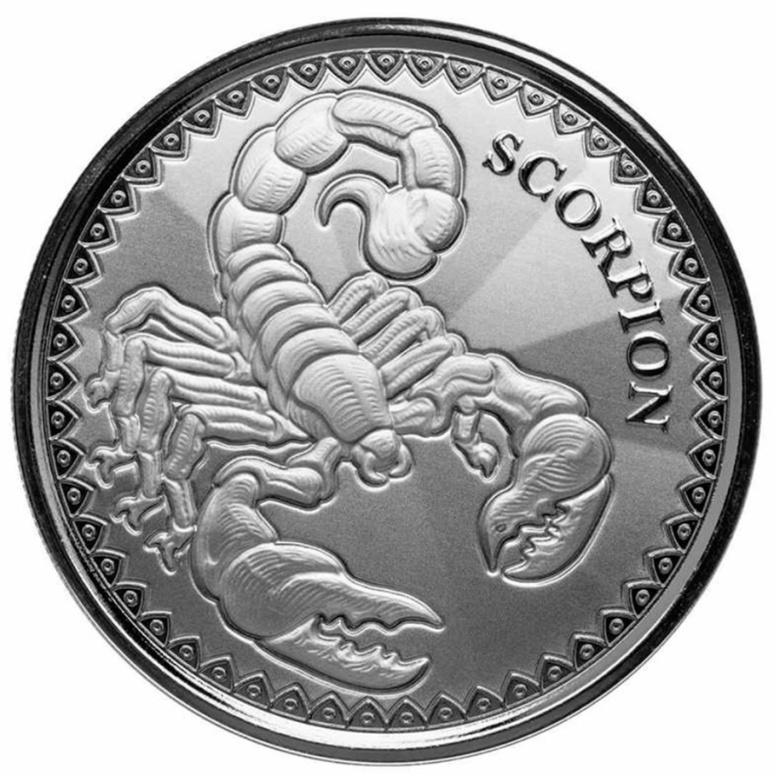 Скорпион - Чад, 500 франков, 2022 год фото 1