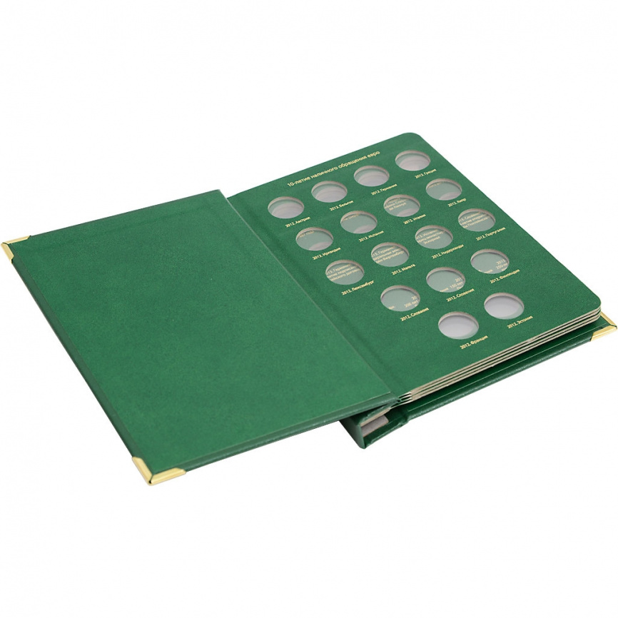 Альбом для юбилейных монет Европейского Союза (2 евро). Том 2 фото 3