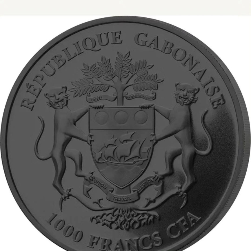 Африканская газель, 100 франков, 2023 год фото 2