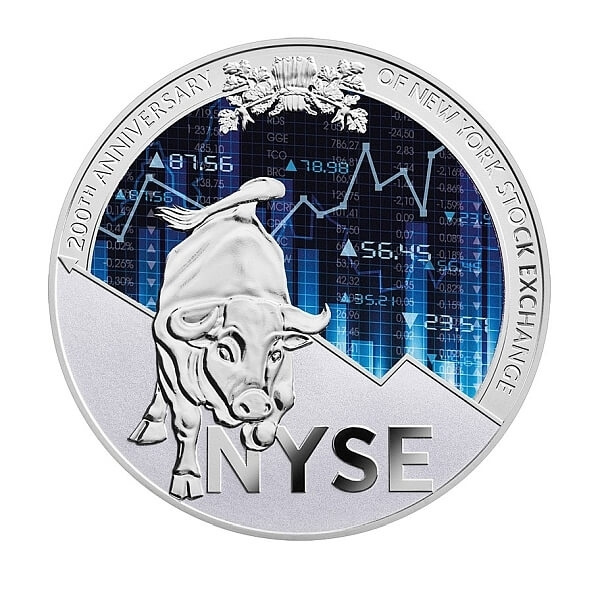 200 лет NYSE | 1000 франков | Камерун | 2017 год фото 1