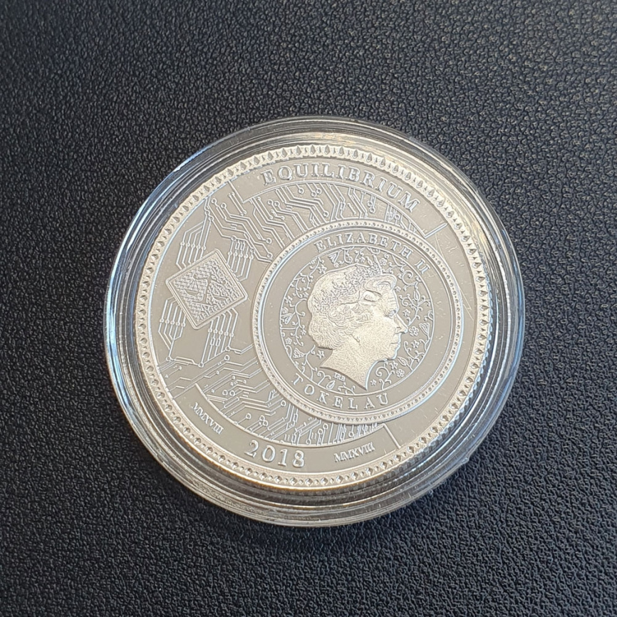 Эквилибриум - Токелау, 2018 год, 5 долларов фото 3