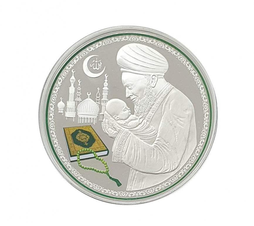 Имянаречение (круглая) - Республика Нигер, 1000 франков, 2014 год фото 1