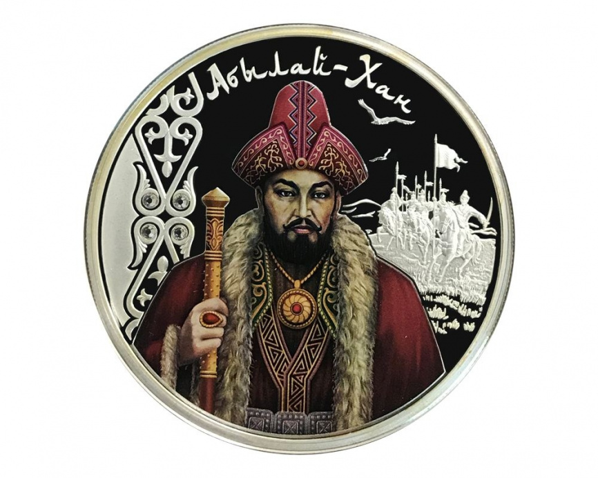 Абылай хан - Кот Д'ивуар, 2 oz, 2014 год (тампопечать) фото 1