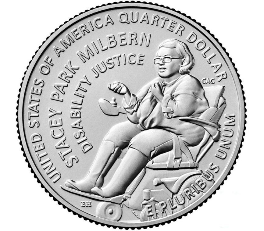 Стейси Парк Милберн, Женщины Америки - 25 центов, 2025 год, США фото 1