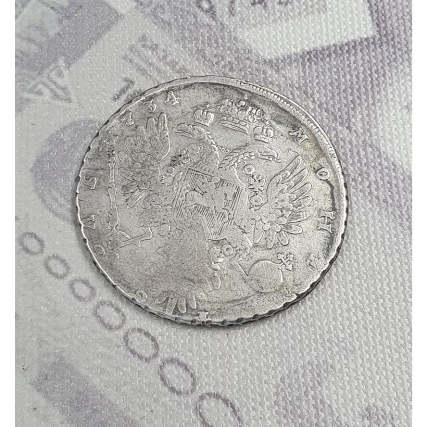 Рубль Анны Иоанновны (1730-1740) 1734 год фото 5