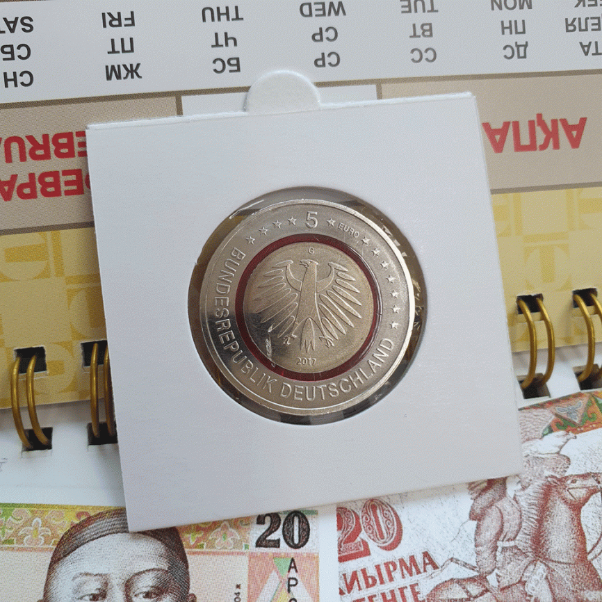 Тропическая зона - серия "Климатические зоны", 5 евро, Германия фото 4