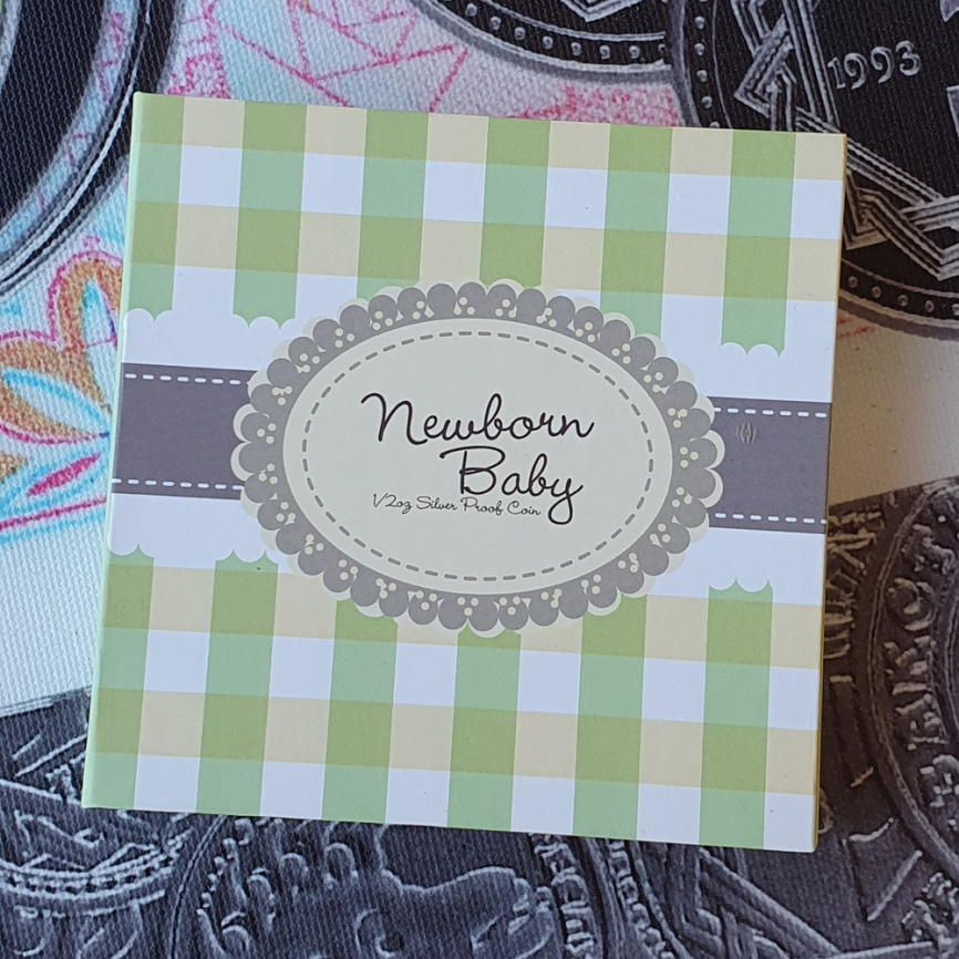 Рожденный для счастья, монета в альбоме для новорожденного - Тувалу, 50 центов фото 8