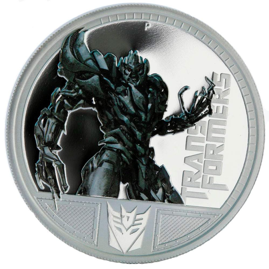 Мегатрон. Трансформеры - Тувалу, 1 доллар, 2009 фото 1