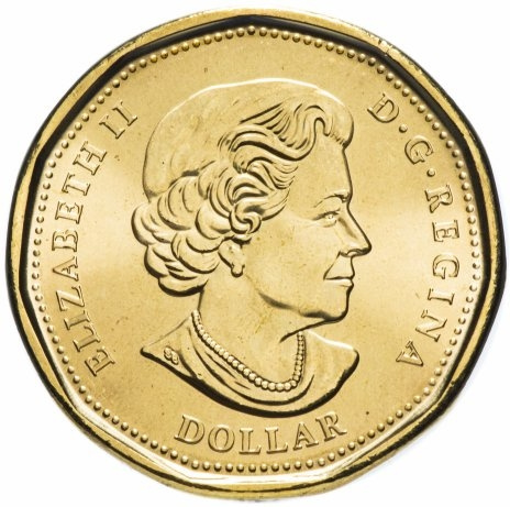 Олимпийские игры 2004, утка (Lucky Loonie) - 1 доллар 2004 год, Канада фото 2