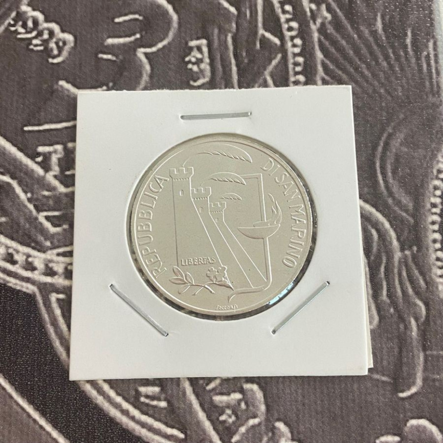 Сан-Марино 1000 лир 1988 - Олимпиада в Сеуле XXIV фото 4