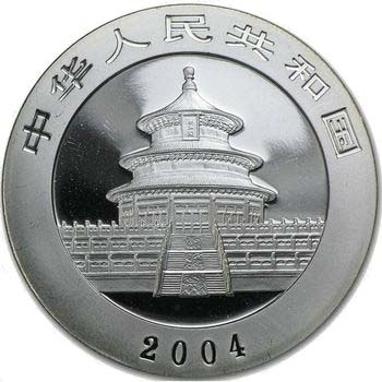 Панда - Китай, 10 юаней, 2004 год  фото 2