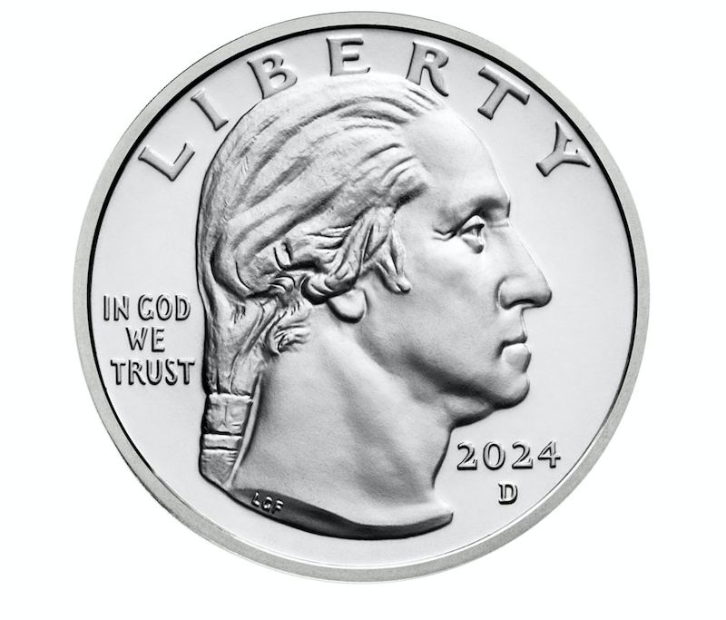 Паули Мюррей, серия Женщины Америки - 25 центов, 2024 год, США фото 2