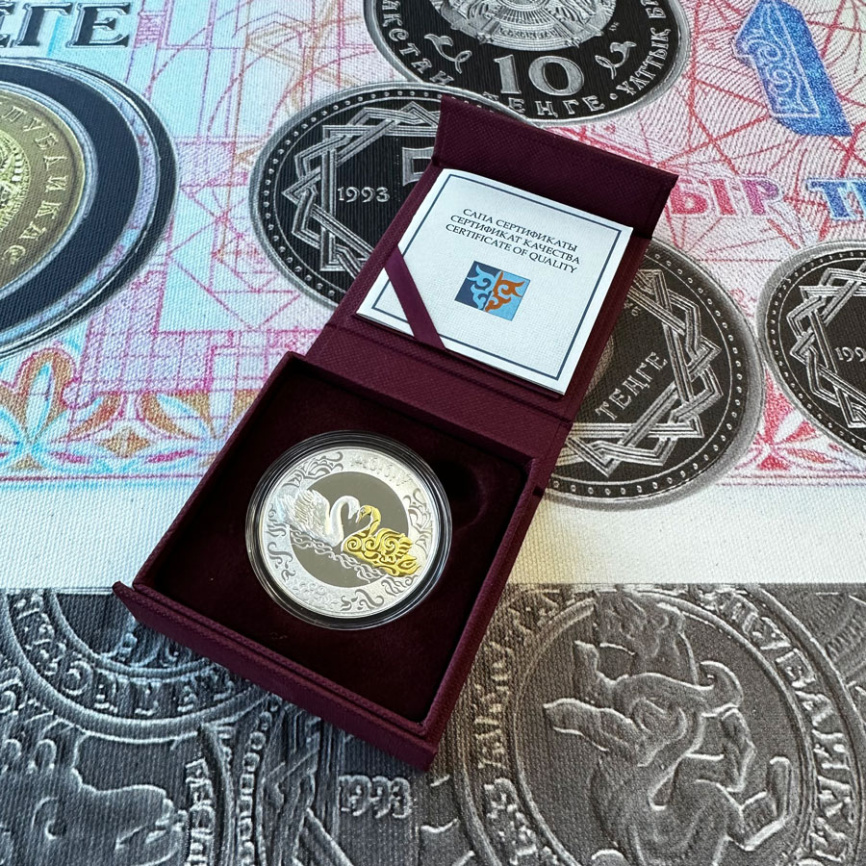 Лебедь, серия «Тотемы кочевников», 500 тенге фото 5