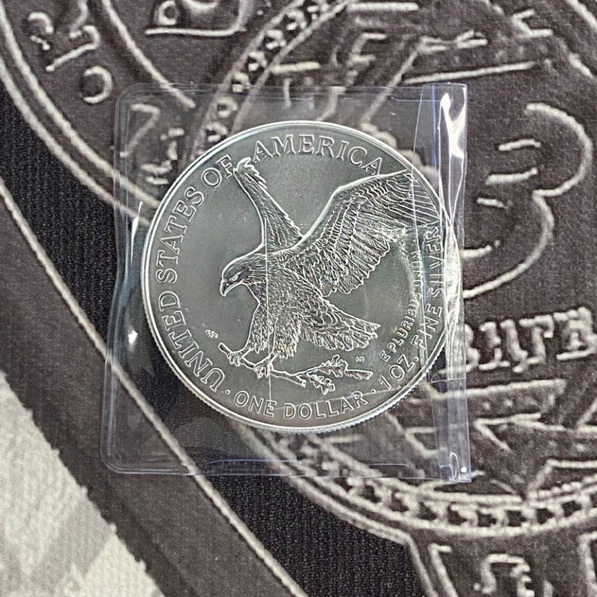 Шагающая Свобода (Американский орел) - новый дизайн 2021 фото 4