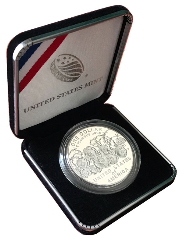 Первая мировая война, 1 доллар, США, 2018 год (PROOF) фото 3