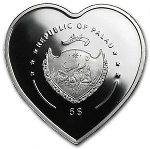 Божья коровка - Удача и процветание, 5 долларов, Палау фото 2