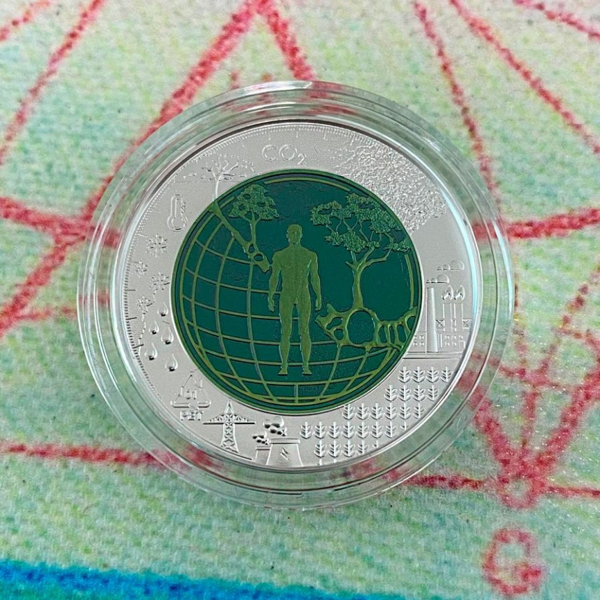 Антропоцен, 25 евро, Австрия, 2018 год фото 3