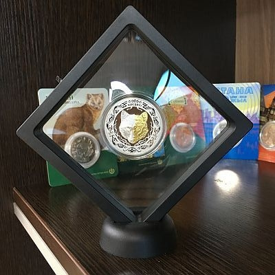 Небесный волк Кокбори (Көкборі), серия «Тотемы кочевников», 500 тенге фото 3