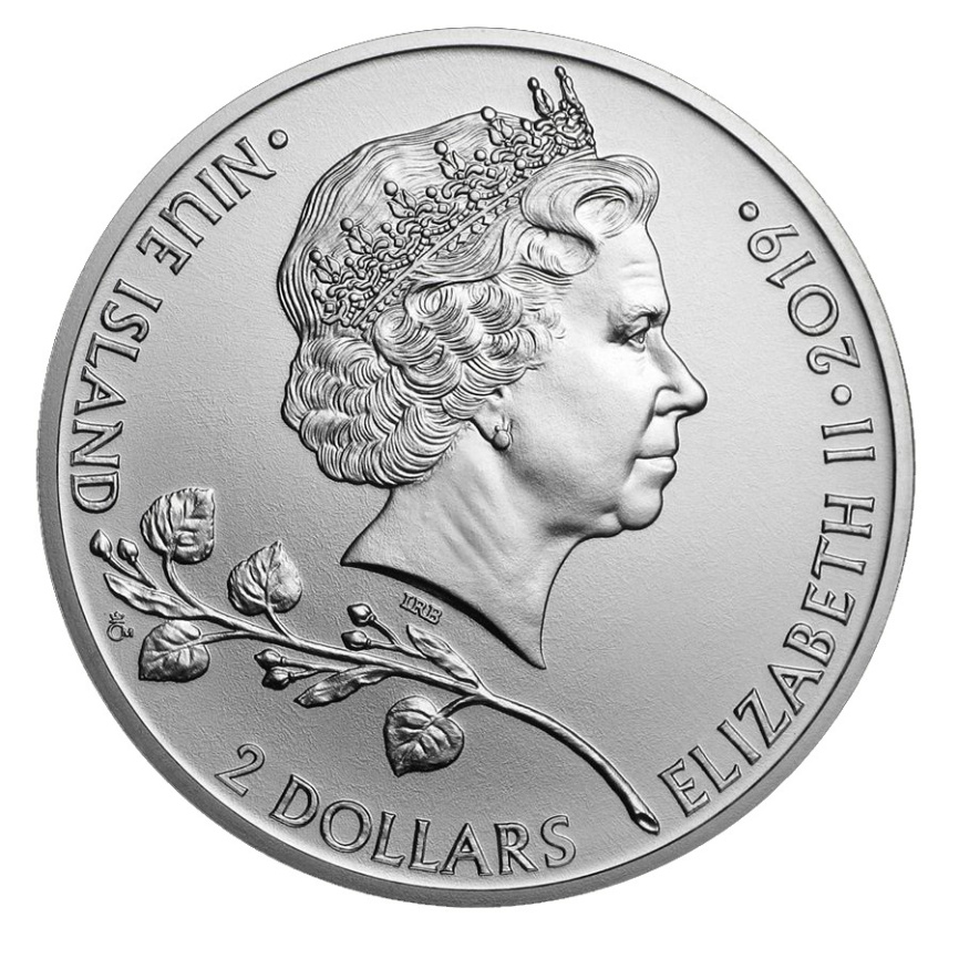 Чешский лев - Ниуэ, 2 доллара, 2019 год фото 2