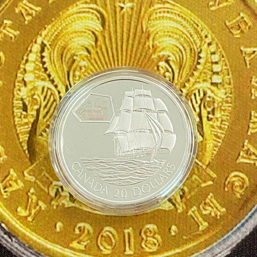 Корабль "Марко Поло", 20 долларов, Канада фото 3