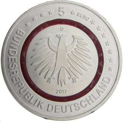 Тропическая зона - серия "Климатические зоны", 5 евро, Германия фото 2