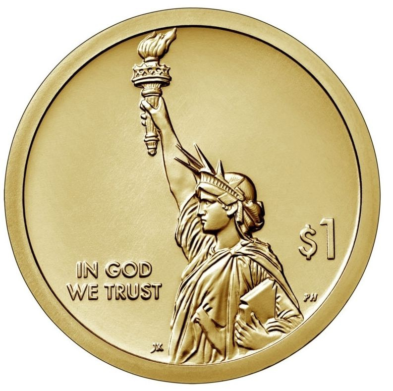 Американские инновации "Автопромышленность (Индиана) - 1 доллар США, 2023 год фото 2