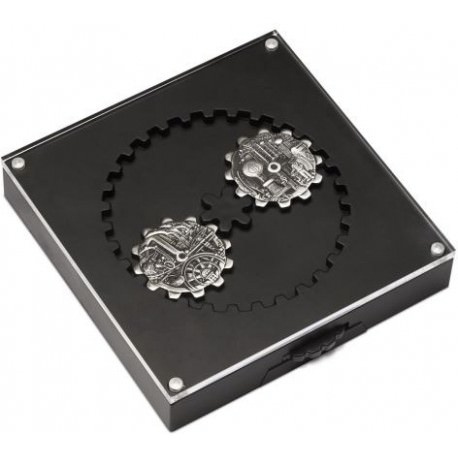 Эволюция промышленности - монеты-шестеренки - Австралия, 2018 год фото 2