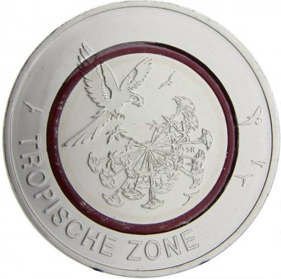 Тропическая зона - серия "Климатические зоны", 5 евро, Германия фото 1