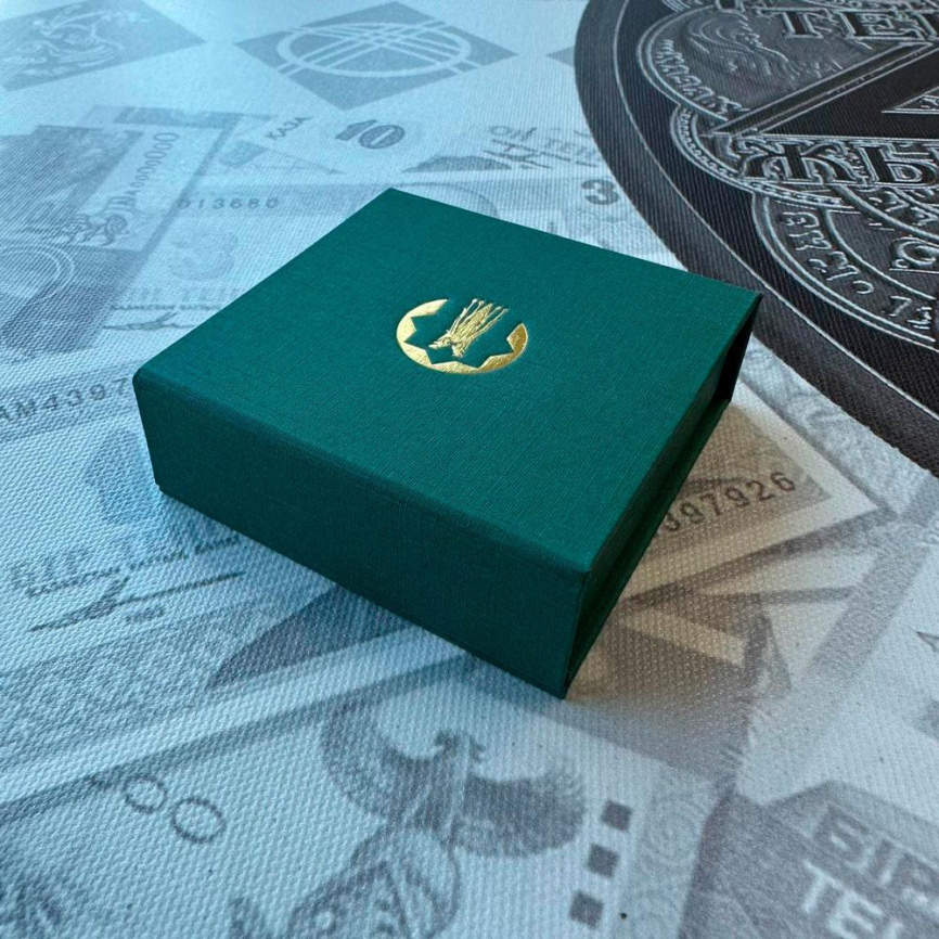 Аргымак (лошадь) серия Тотемы кочевников PROOF LIKE - 500 тенге, мельхиор фото 6