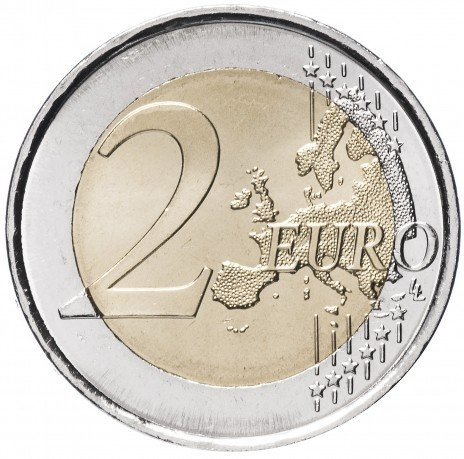 Акведук в городе Сеговия,  Всемирное наследие ЮНЕСКО - 2 евро, Испания, 2016 год фото 2