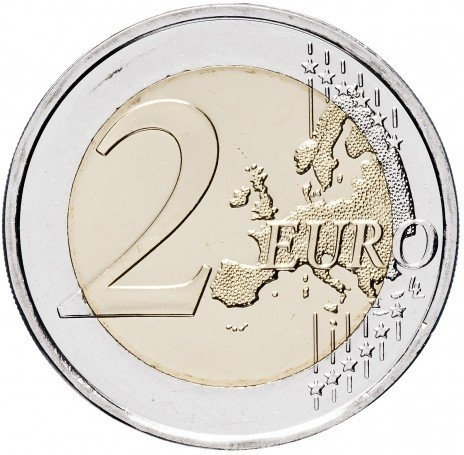 90 лет со дня смерти писателя Эйно Лейно - 2 евро, Финляндия, 2016 год фото 2