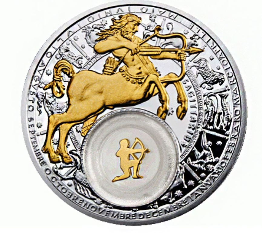 Стрелец - Знаки Зодиака | Беларусь | 20 рублей фото 1