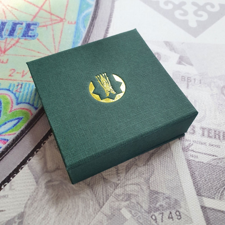 Олень (Буги) - 200 тенге (proof-like) фото 6