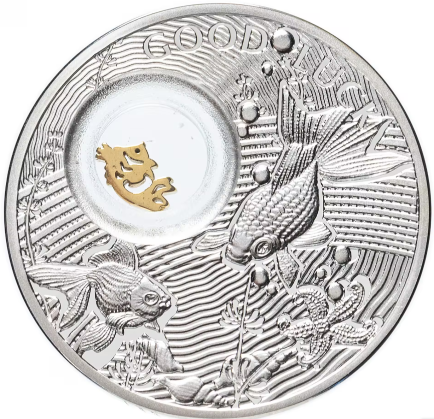 Золотая рыбка - Ниуэ, 2 доллара, 2013 год фото 1