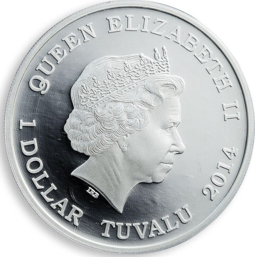 Год лошади 2014 WEALTH (Богатство), Лунный календарь на удачу - Тувалу фото 2