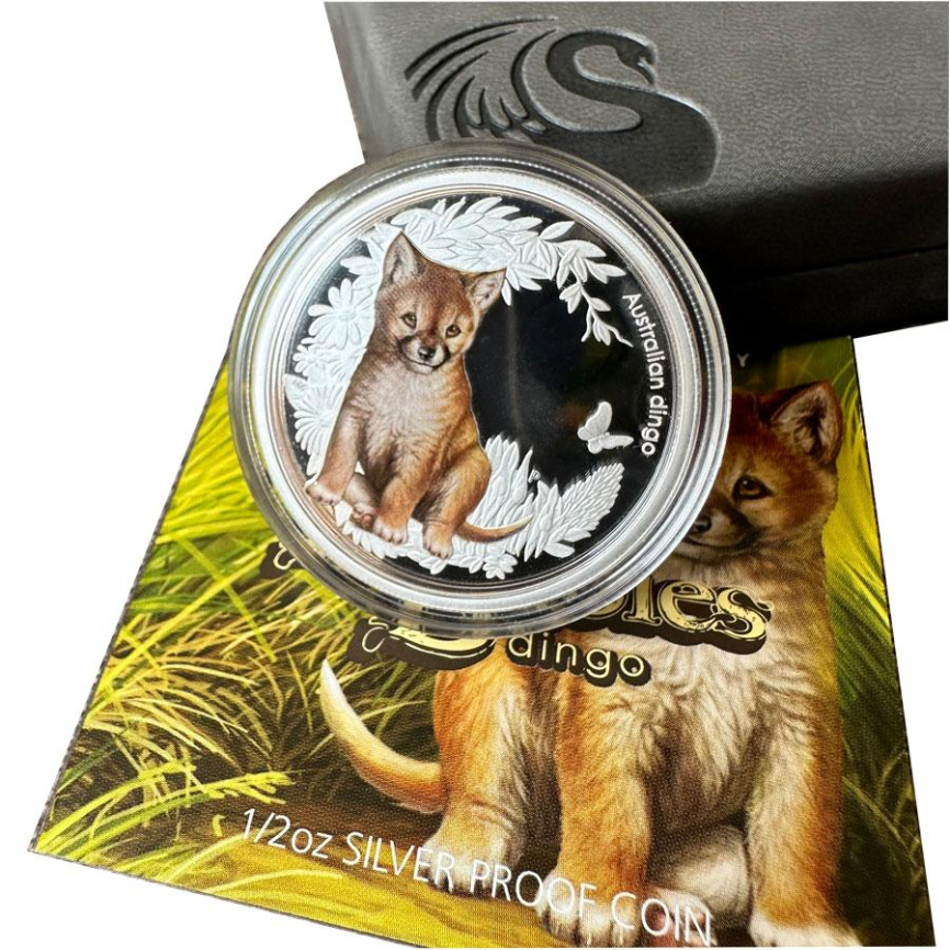 Динго, Детеныши австралийских животных - 2011 год, 1/2oz фото 3