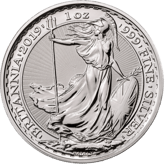 Британия (портрет Елизаветы II)- Англия, 2 фунта, инвестиционная фото 1