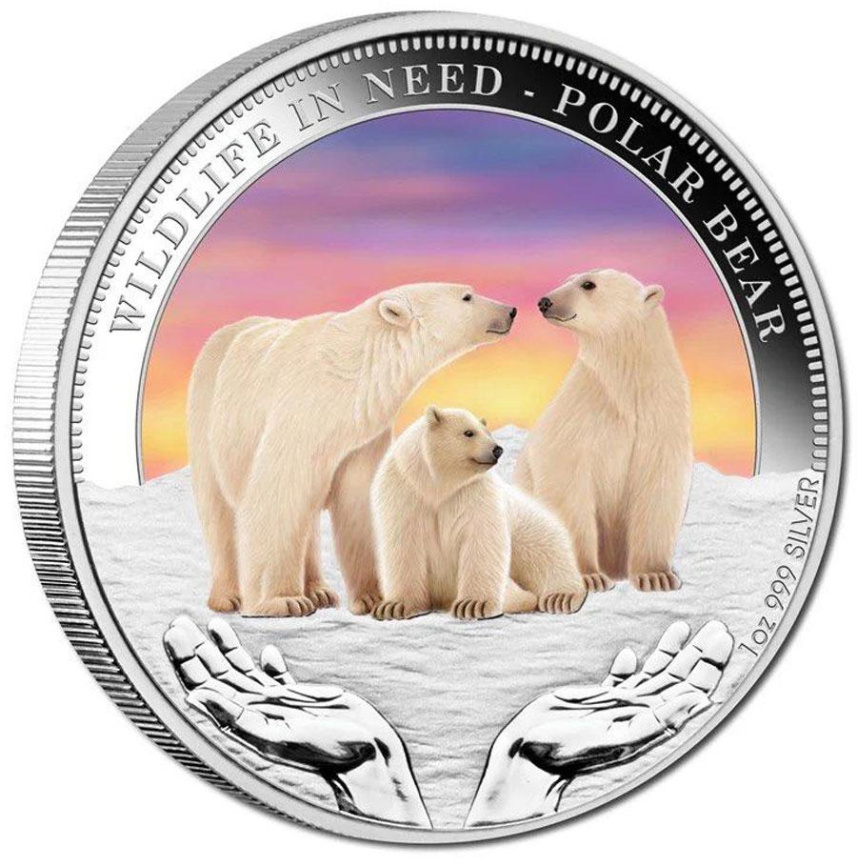 Полярный медведь, Дикая природа в беде - Тувалу, 2012 год фото 1