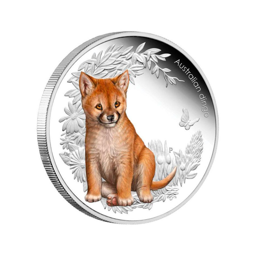 Динго, Детеныши австралийских животных - 2011 год, 1/2oz фото 1