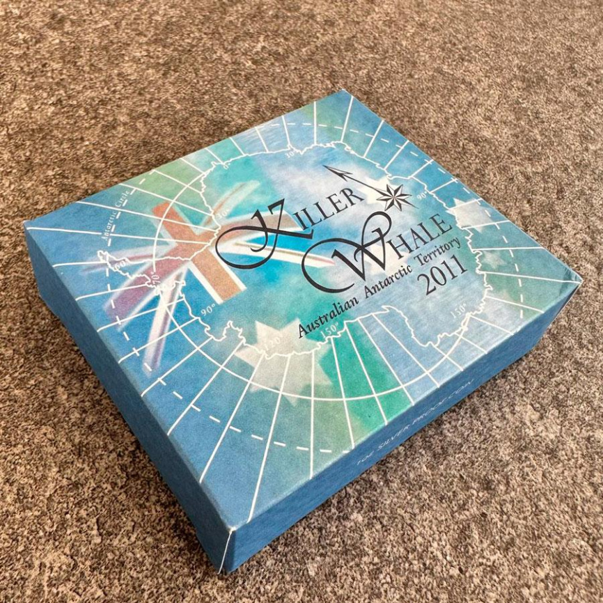 Касатка, Австралийские антарктические территории - 2011 год, 1 доллар фото 5