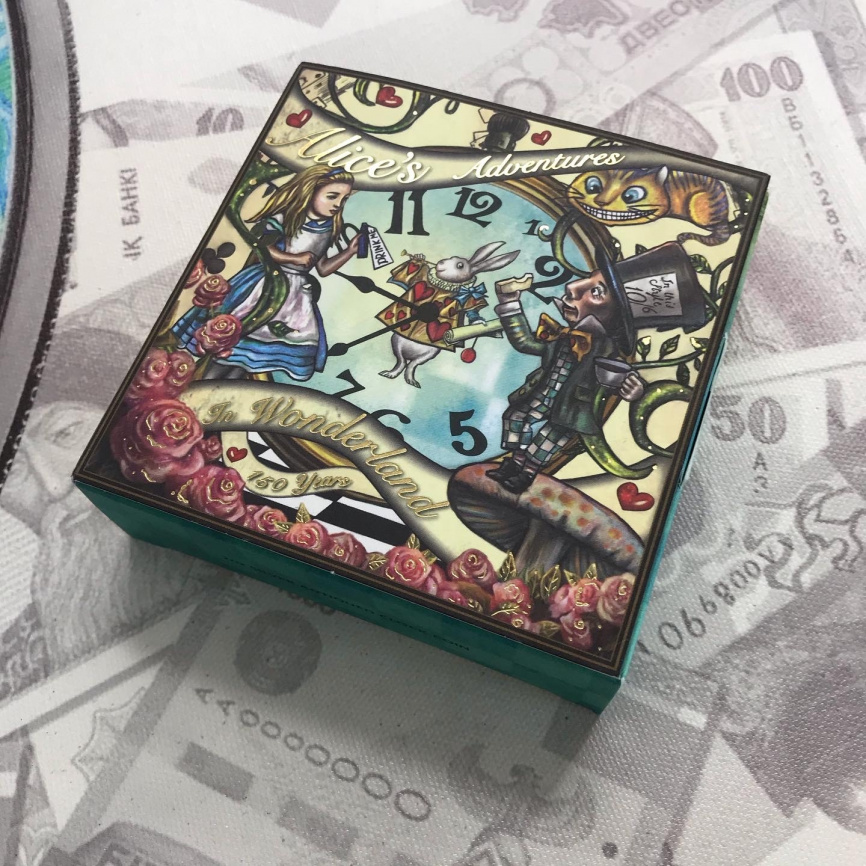 Алиса в стране чудес - 2 oz, Тувалу, 2015 год фото 6