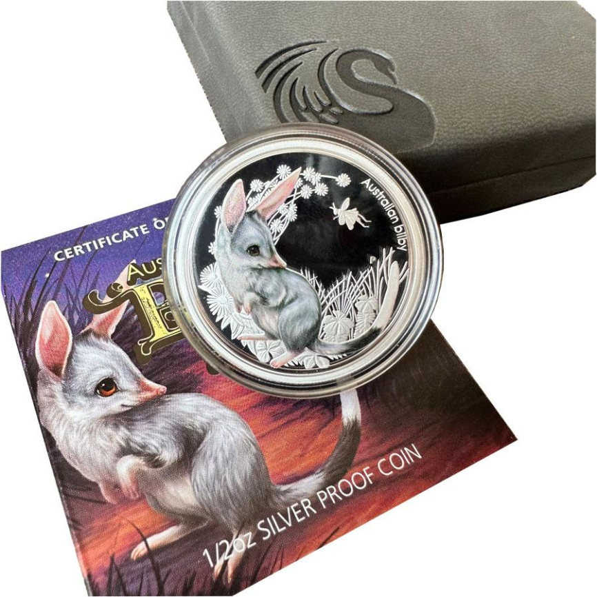 Билби, Детеныши австралийских животных - 2011 год, 1/2oz фото 3