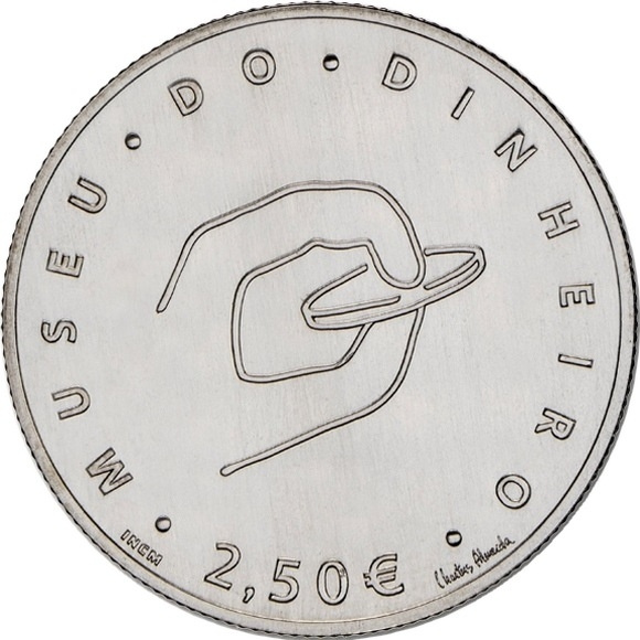 Музей денег | Португалия | 2,5 euro | 2016 год фото 1