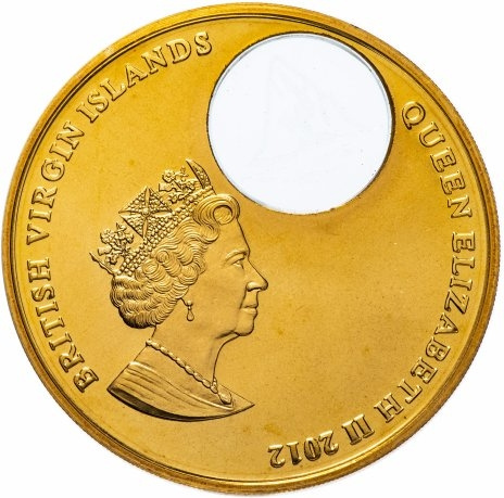 Титаник (разновидность 2) - 2 доллара, Британские Виргинские острова, 2012 год фото 2