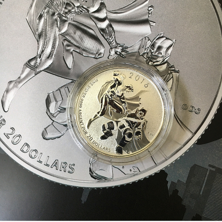 Супермен против Бетмена, 20 долларов, Канада, 2016 год фото 2