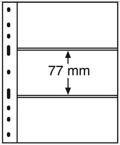 Лист для банкнот на 3 ячейки - OPTIMA 3С фото 1